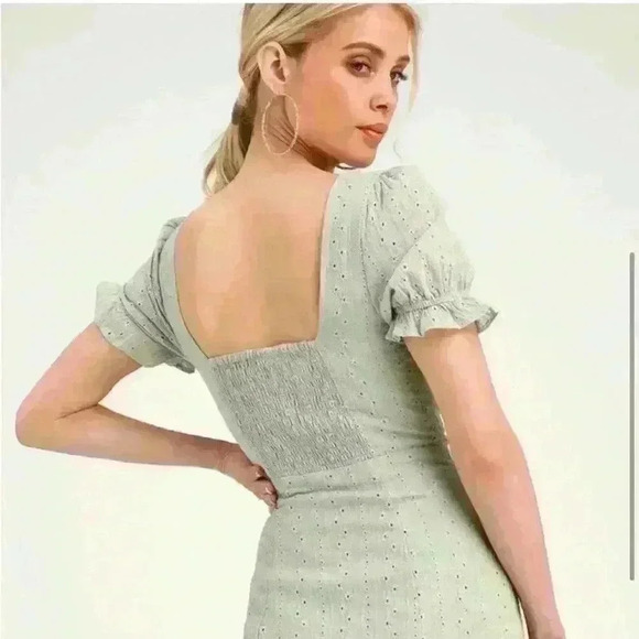 lulus Rapunzel Sage Green Sundress - Picture 2 of 6